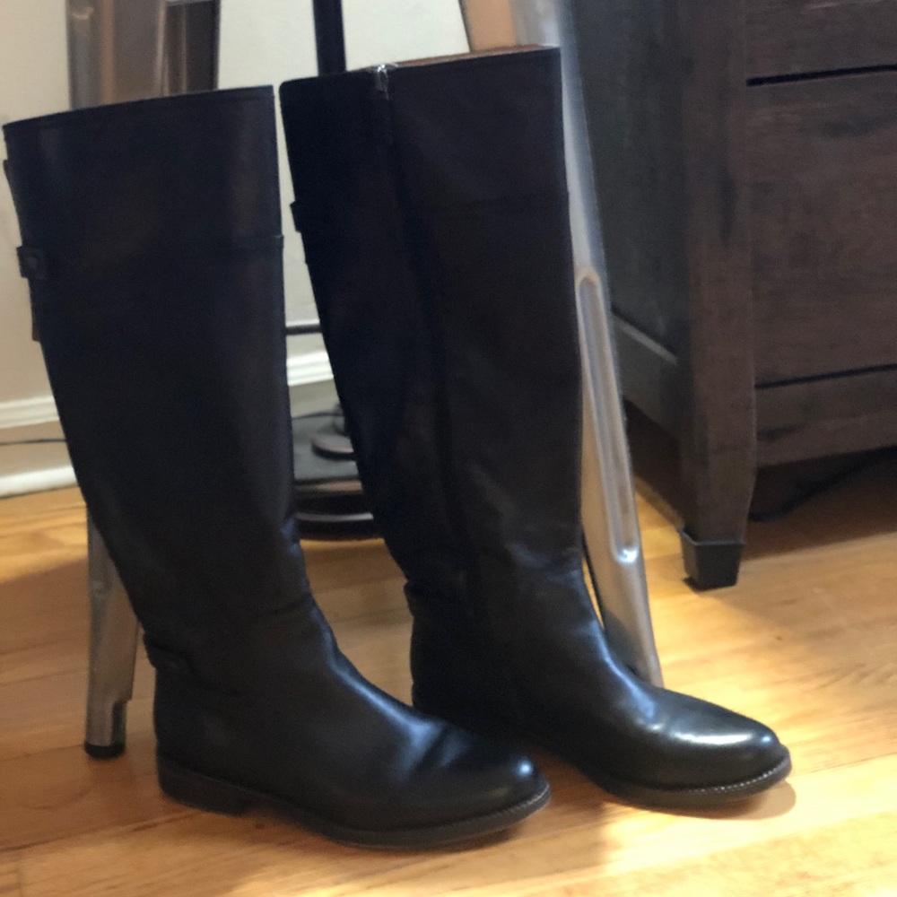 Franco Sarto Tall black Riding Boots